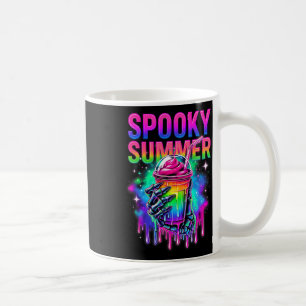 Skeleton Feest Summerween Sfeer Spookachtige Zomer Koffiemok