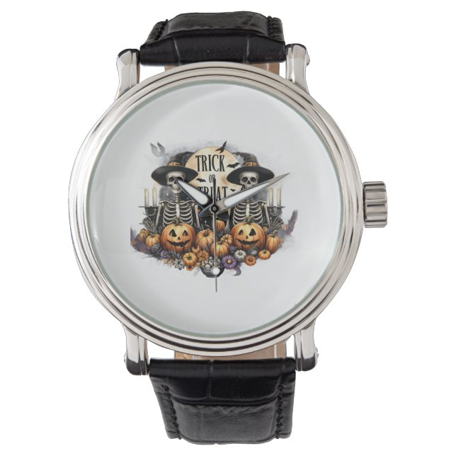 Skeleton Festive Watch Horloge (Voorkant)
