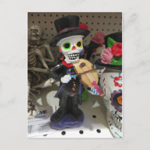 Skeleton Fiddler Briefkaart