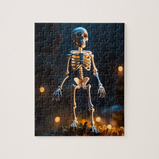Skeleton figuur puzzel (Verticaal)