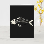 Skeleton Fish Bone Collectors Kaart (Gele Bloem)