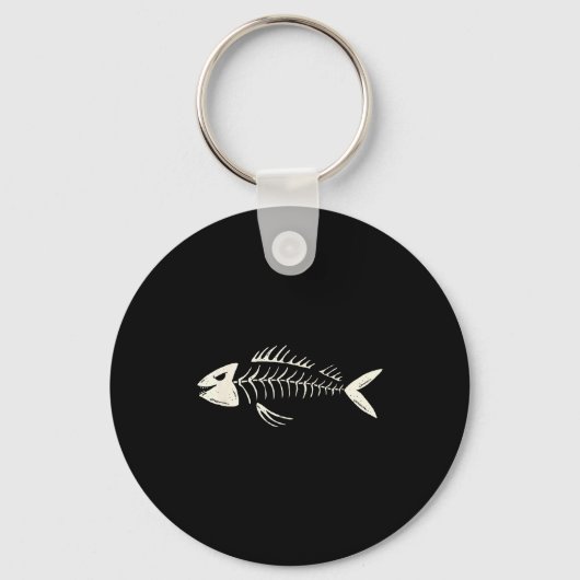 Skeleton Fish Bone Collectors  Sleutelhanger (Voorkant)