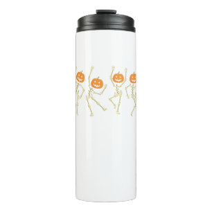 Skeleton Funny Danskeleton Halloween Thermosbeker