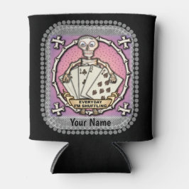 Skeleton Gambler poker koelbox Blikjeskoeler