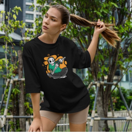 Skeleton Gamer T-shirt