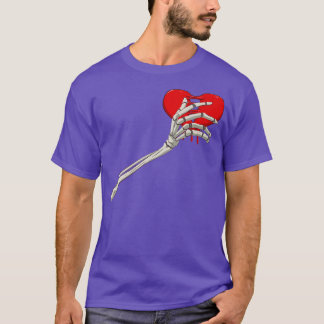 Skeleton Gebroken Botten Divorce Breakup Heartb T-shirt