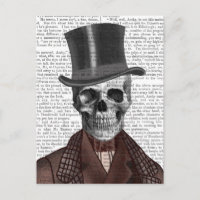 Skeleton Gentleman en Top hat