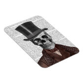 Skeleton Gentleman en Top hat Magneet (Rechterzijde)