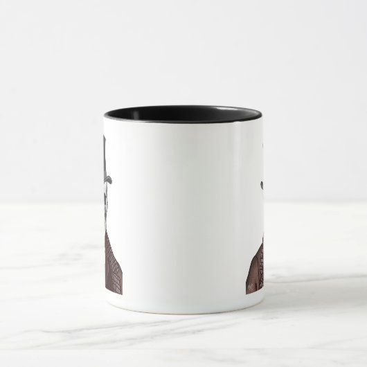 Skeleton Gentleman en Top hat Mok (Midden)