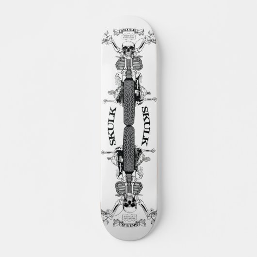 SKELETON - GHOST RIDER SKATEBOARD (Voorkant)
