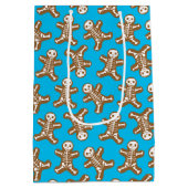 Skeleton Gingerbrood Mannen Medium Cadeauzakje (Achterkant)