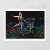 Skeleton girl postcard briefkaart (Voorkant)