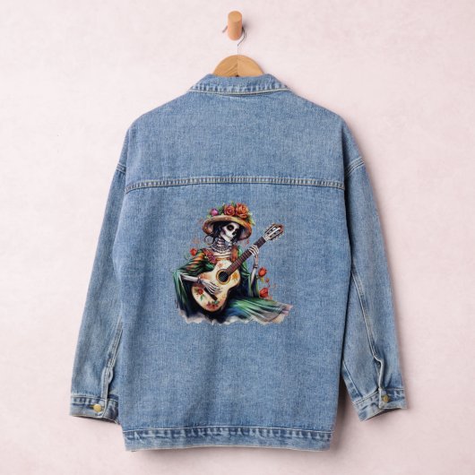Skeleton gitarist Denim Jacket (Hangar)
