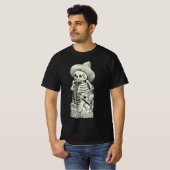 Skeleton  grafisch T-shirt (Voorkant volledig)