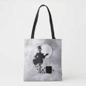 Skeleton Guitar Bag Scarecrow Music Band Rocker Tote Bag (Voorkant)