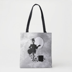 Skeleton Guitar Bag Scarecrow Music Band Rocker Tote Bag