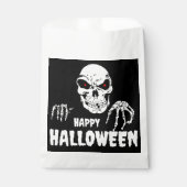 Skeleton Halloween Bedankzakje (Voorkant)
