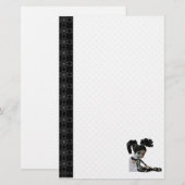 Skeleton Halloween Briefpapier (Voorkant / Achterkant)