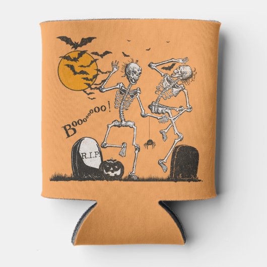 Skeleton Halloween feest Blikjeskoeler (Voorkant)