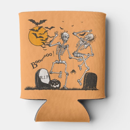 Skeleton Halloween feest Blikjeskoeler (Achterkant)