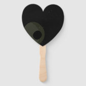 Skeleton Halloween feest Handwaaier (Achterkant)