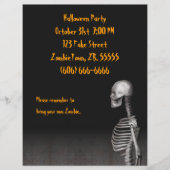Skeleton - Halloween Flyer (Voorkant)