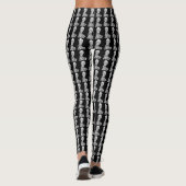 Skeleton Halloween Legging (Achterkant)
