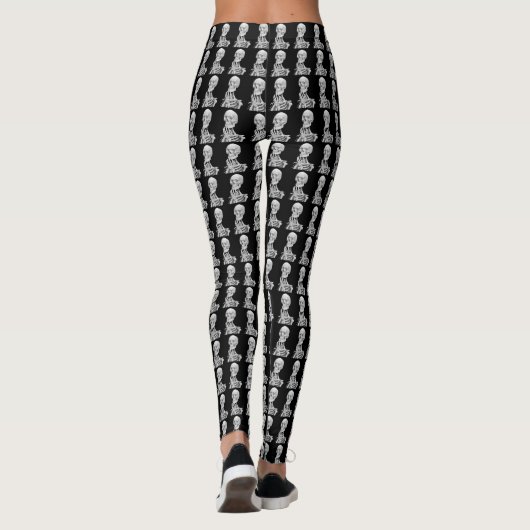 Skeleton Halloween Legging (Achterkant)