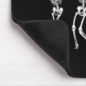 Skeleton Halloween LGBT Flag Skeleton Gay Pride MO Muismat (Hoek)