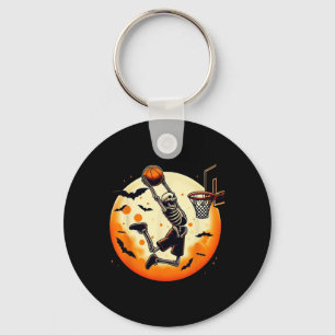 Skeleton Halloween Mannen Boys Basketbal Halloween Sleutelhanger