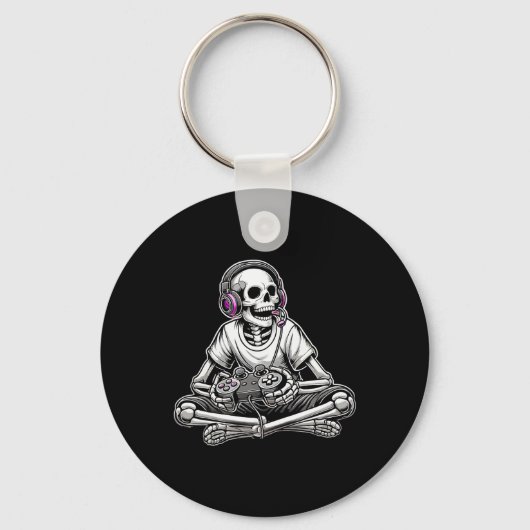 Skeleton Halloween Sleutelhanger (Voorkant)