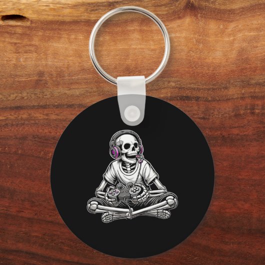 Skeleton Halloween Sleutelhanger (Voorkant)