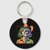Skeleton Halloween Sleutelhanger (Voorkant)