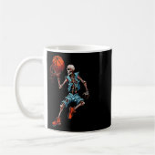 Skeleton Halloween Spooky Dunking Skull Kostuum Koffiemok (Links)