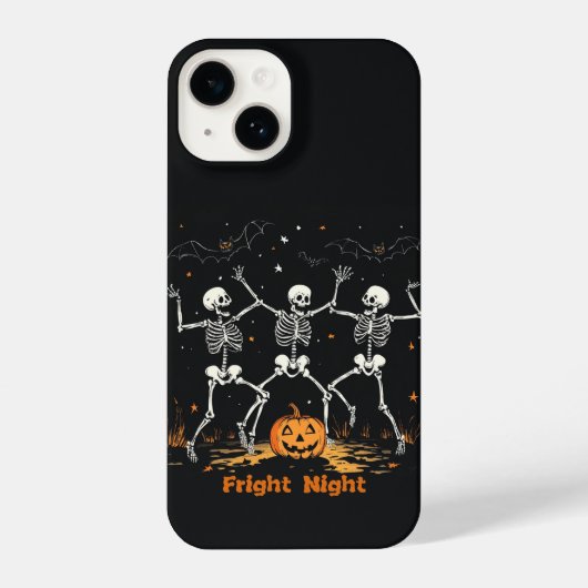 Skeleton Halloween telefoonhoesje iPhone Hoesje (Achterkant)