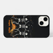 Skeleton Halloween telefoonhoesje iPhone Hoesje (Achterkant horizontaal)