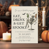  Skeleton Halloween Uitnodiging