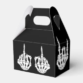 Skeleton Halloween Verjaardag Bedankdoosjes (Achterkant)