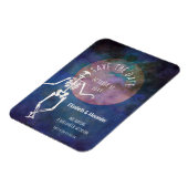 Skeleton/Halloween Wedding/Save the Date Magneet (Linkerzijde)