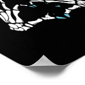 Skeleton Hand Classic Halloween Poster (Hoek)