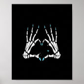 Skeleton Hand Classic Halloween Poster (Voorkant)