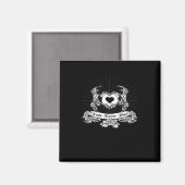 Skeleton Hand Design Classic Magneet (Voorkant / Achterkant)