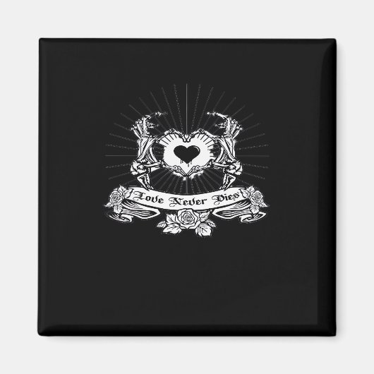 Skeleton Hand Design Classic Magneet (Voorkant)