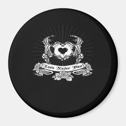 Skeleton Hand Design Classic Magneet (Voorkant)