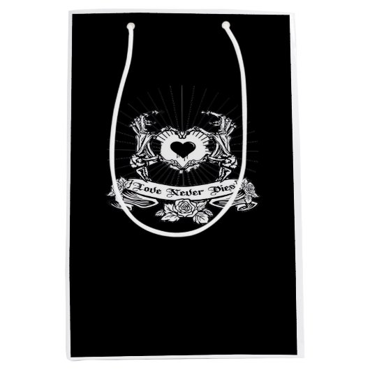 Skeleton Hand Design Classic Medium Cadeauzakje (Voorkant)