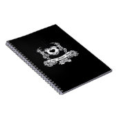 Skeleton Hand Design Classic Notitieboek (Rechterzijde)