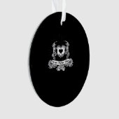Skeleton Hand Design Classic Ornament (voorkant)
