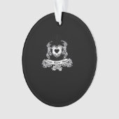 Skeleton Hand Design Classic Ornament (voorkant)