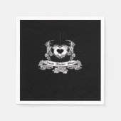 Skeleton Hand Design Classic Servet (Voorkant)