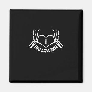 Skeleton Hand Hart Lui Halloween Kostuum Grappig Magneet